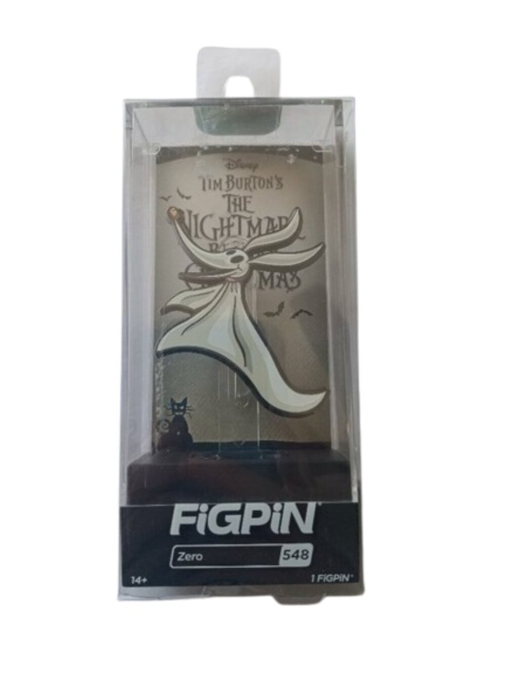 FiGPiN Disney Nightmare Before Christmas Zero #548 Enamel Pin
